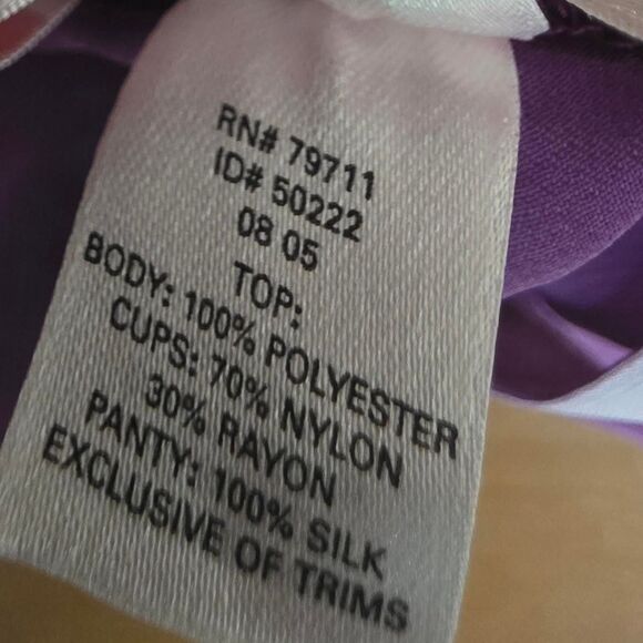 Vintage Victoria's Secret "Very Sexy" Halter Babydoll Lingerie - 36C - Picture 4 of 4